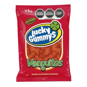 goma lucky gummys manguitos 1 kg